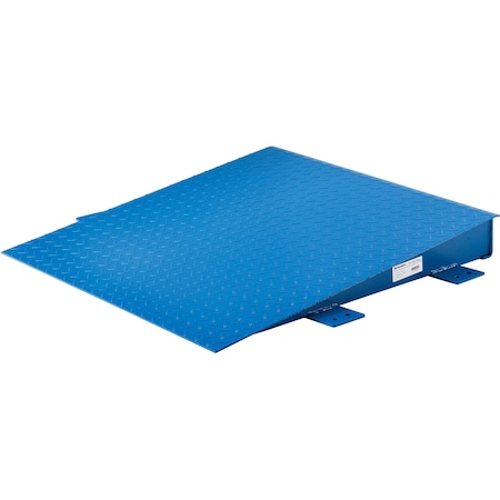 Global Industrial Ramp For 3'x3' NTEP Pallet Scale, 36Lx36Wx5H, 10,000 lb Capacity 412555